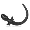 Oxballs Plug Queue Puppy Tail Pug 8 x 4.4cm Noir